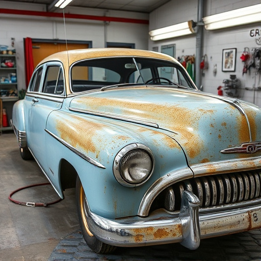 vehicle restoration process