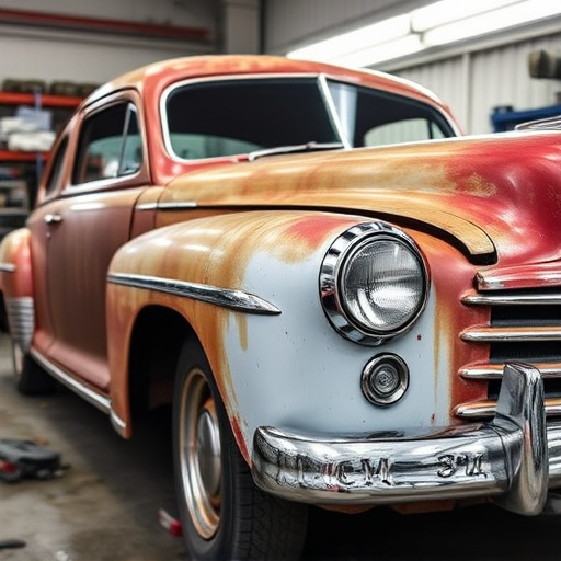 vehicle restoration process