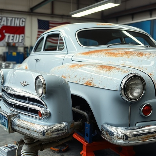 vehicle restoration process