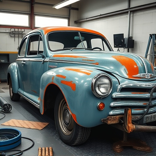 vehicle restoration process