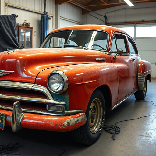 vehicle restoration process