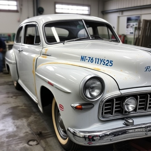 vehicle restoration process