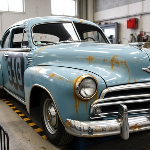 vehicle restoration process