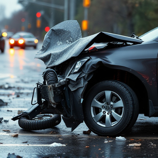 car crash damage