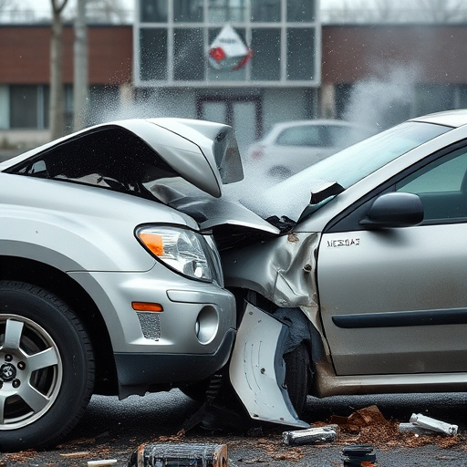 car crash damage