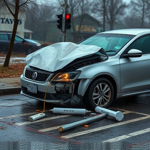 car crash damage