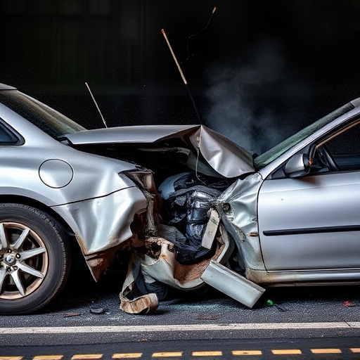 car crash damage