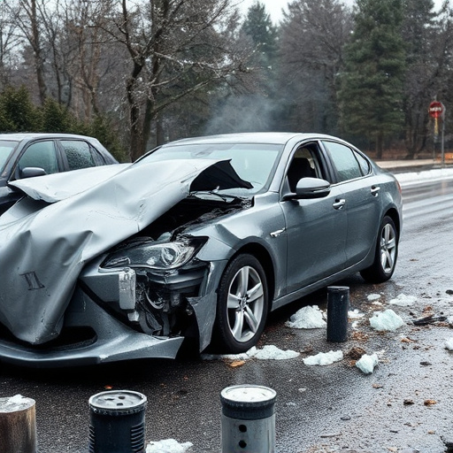 car crash damage