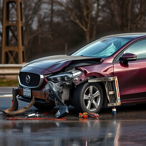 car crash damage