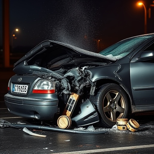 car crash damage