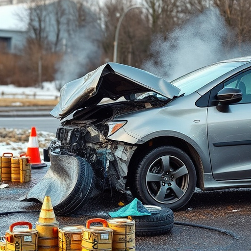 car crash damage