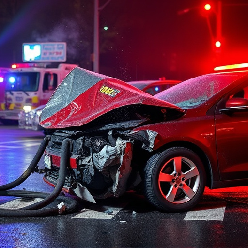 car crash damage