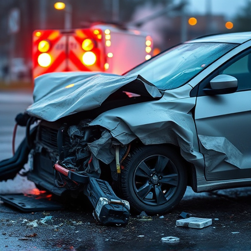 car crash damage