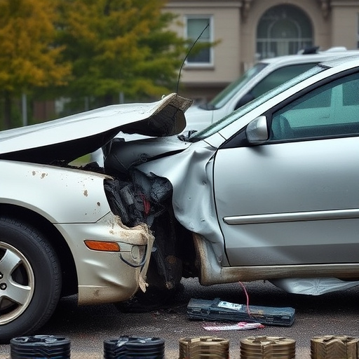 car crash damage