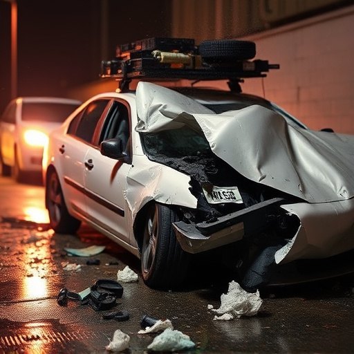 car crash damage