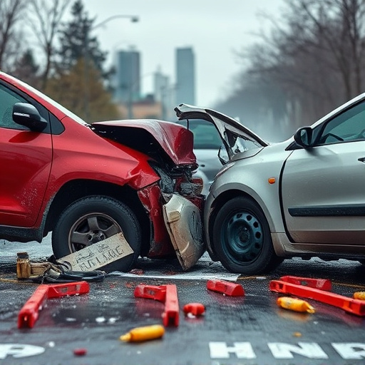 car crash damage