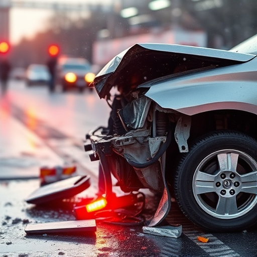 car crash damage