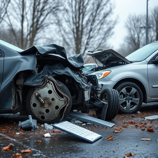 car crash damage