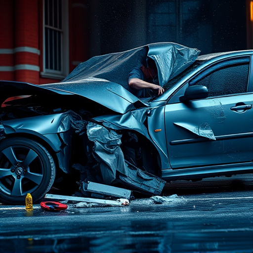 car crash damage