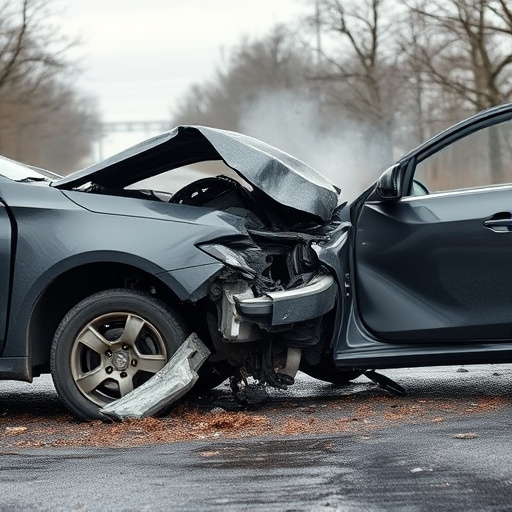 car crash damage