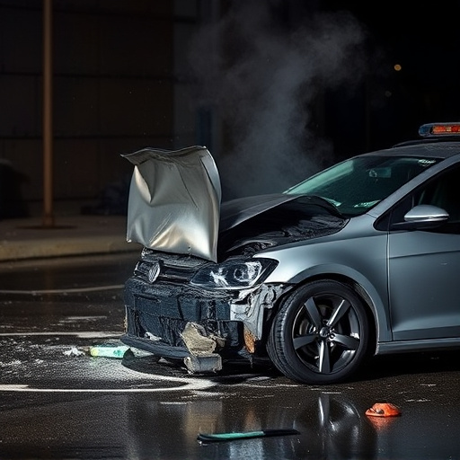 car crash damage