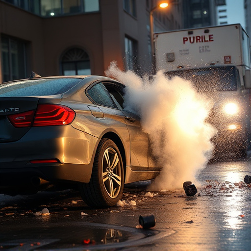 car crash damage