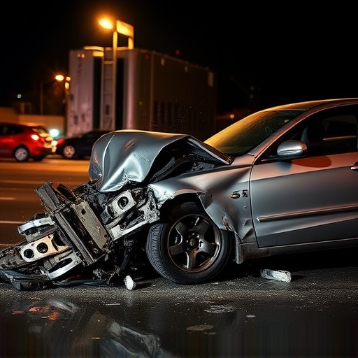 car crash damage