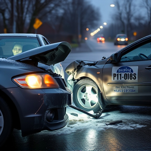 car crash damage