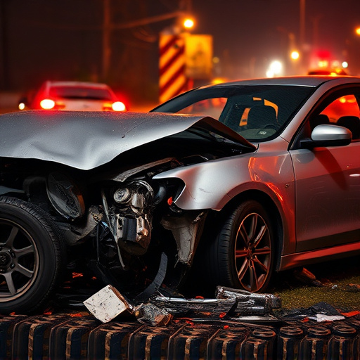 car crash damage