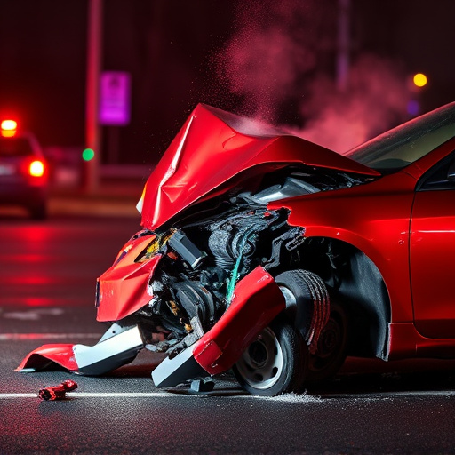 car crash damage