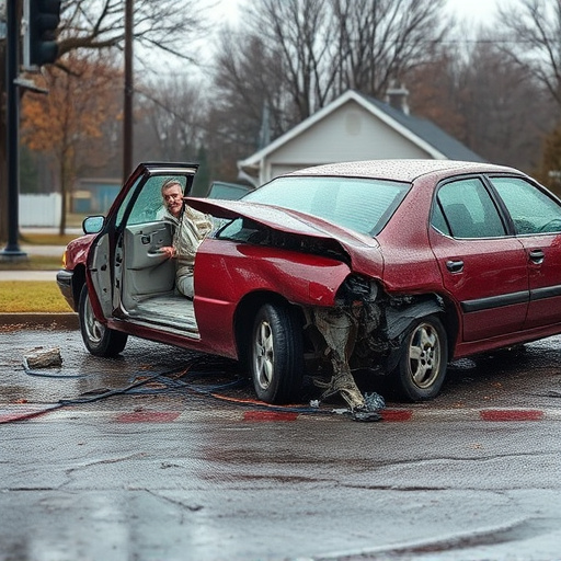 car crash damage