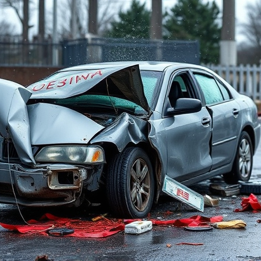 car crash damage