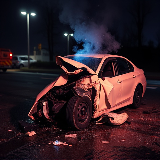 car crash damage