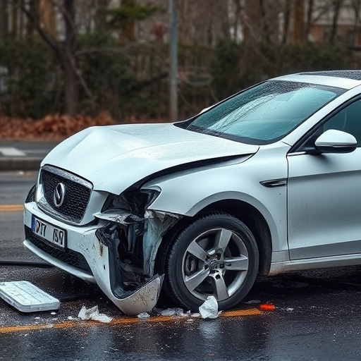 car crash damage