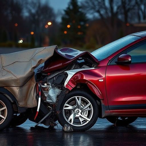 car crash damage