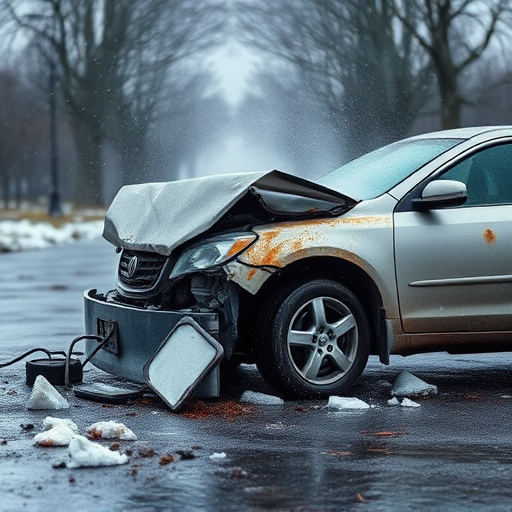 car crash damage