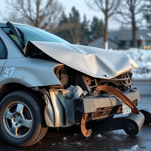 car crash damage