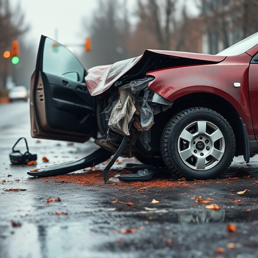 car crash damage
