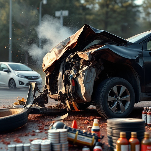 car crash damage