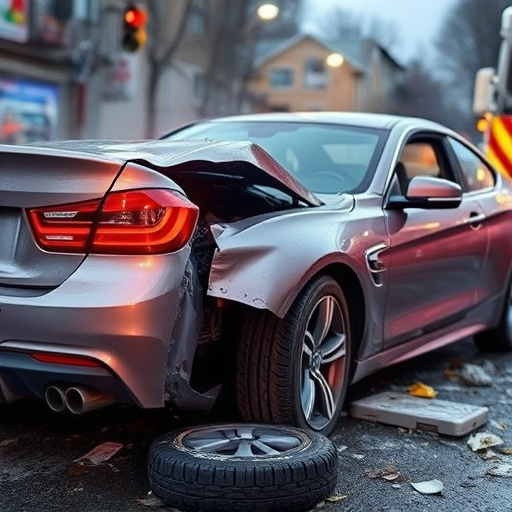 car crash damage