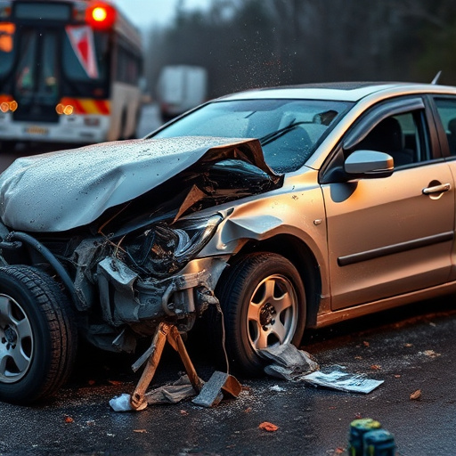 car crash damage