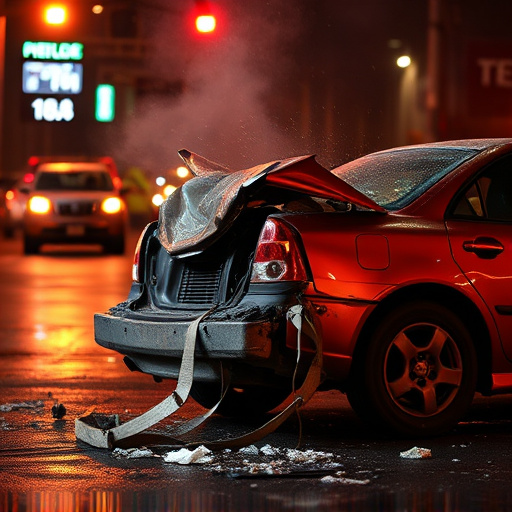 car crash damage