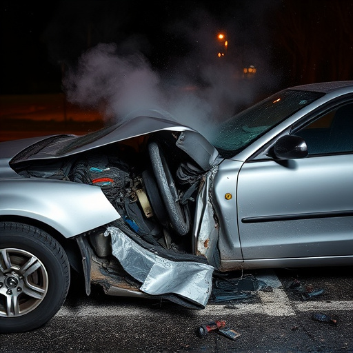 car crash damage