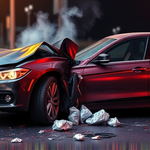 car crash damage
