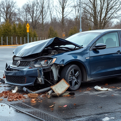 car crash damage