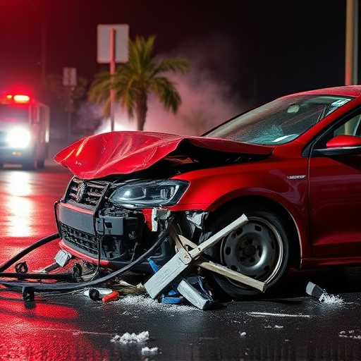 car crash damage