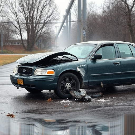 car crash damage