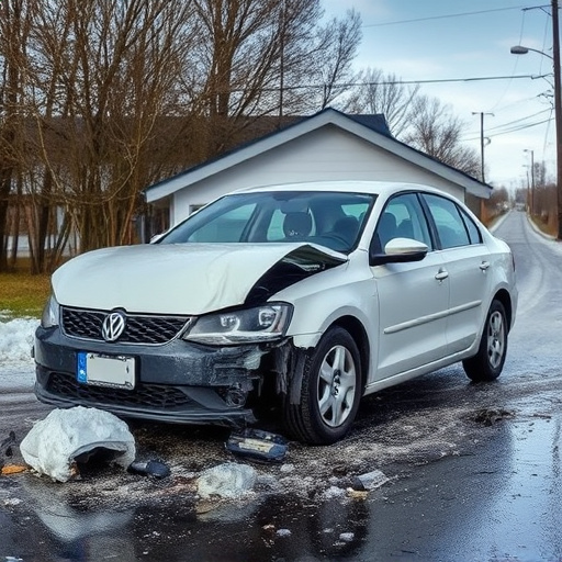 car crash damage