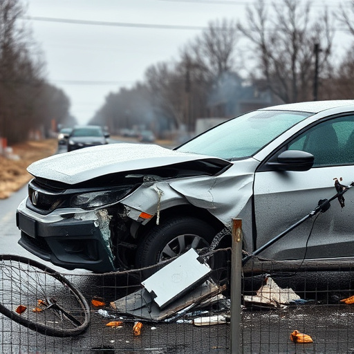car crash damage