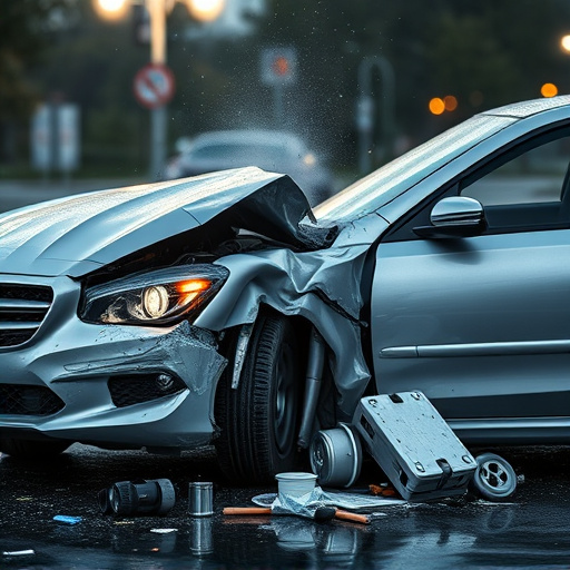 car crash damage